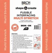 Fusible Interfacing Multistretch Shape to Create by Birch