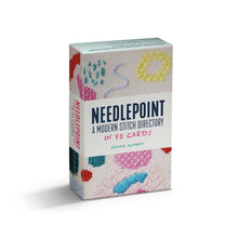 Needlepoint Stitches Card Deck A Modern Stitch Dictionary in 50 Cards by Emma Homent