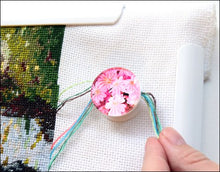 Parking Bobbins for Cross Stitch Embroidery