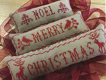 Christmas Cheer Cross Stitch Chart by Frog Cottage Designs
