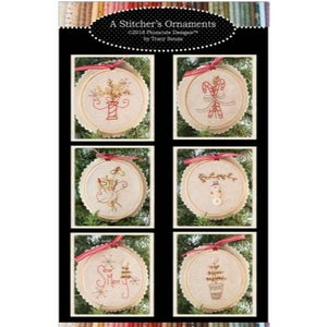 A Stitcher's Ornaments Stitchery Pattern