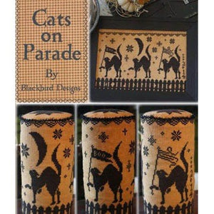 Cats on Parade Cross Stitch Chart by Blackbird Designs