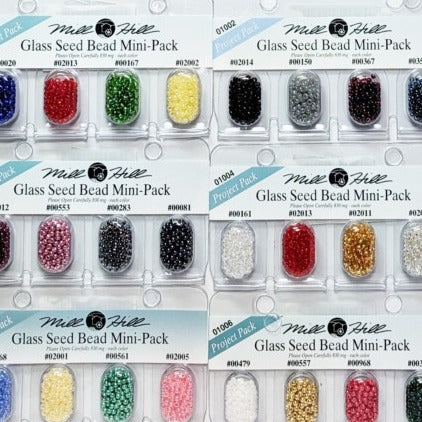 Mill Hill Glass Seed Bead Mini Packs