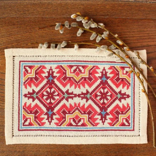 Balkan Bartizan  Bitkit Cross Stitch Kit by Avlea