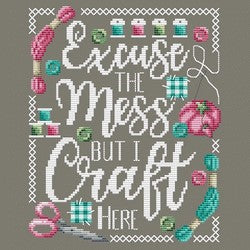 Craft Room by Sampler Cove Designs