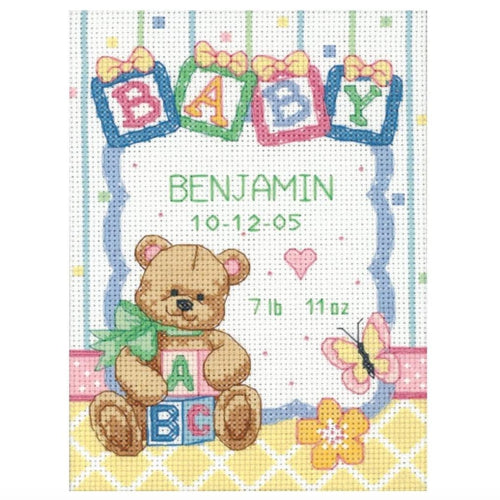 Baby Blocks Birth Record by Dimensions