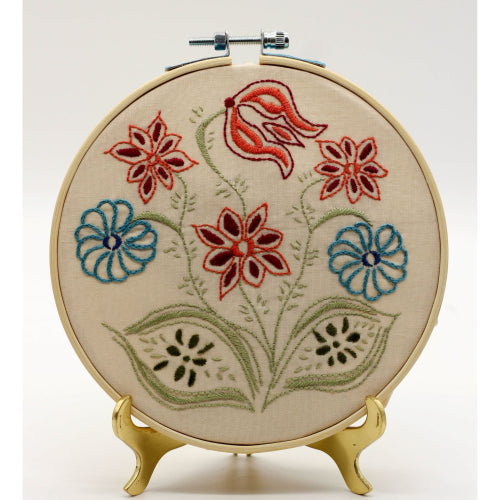 Pennsylvania Posy Embroidery Kit by Avlea