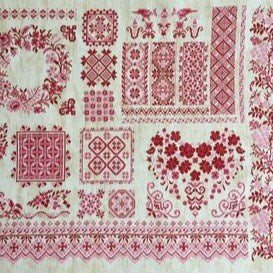 Sampler d'Olga Cross Stitch Chart by Reflets de Soie