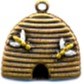 Susan Clarke Charm 1588 Bee Hive