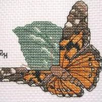 Australian Painted Lady Butterfly by Gumleaf Stitch Designs