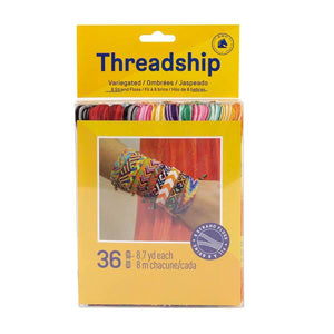 DMC Threadship - Skein Pack of 36 skeins for Friendship Bracelets