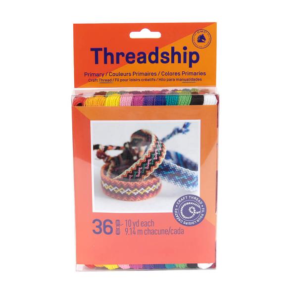 DMC Threadship -  Pack of 36 skeins for Friendship Bracelets
