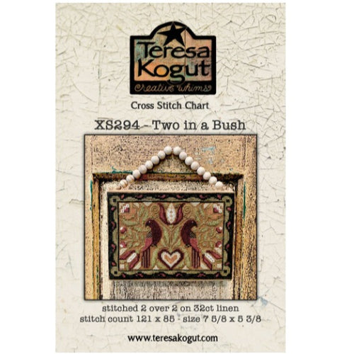 Two in a Bush Cross Stitch Chart by Teresa Kogut