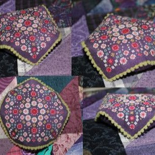 A Bit Dotty Biscornu Chart by Ink Circles