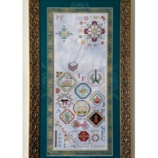 Around the World Cross Stitch Chart by Aury TM Designs