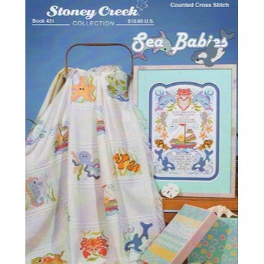 Sea Babies Cross Stitch Booklet by Stoney Creek
