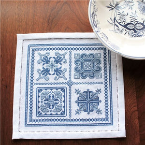 Mediterranean Sampler Cross Stitch Kit by Avlea