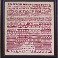 Harriet Salt 1866 by Hands Across the Sea Samplers
