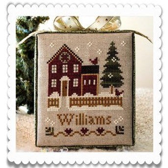 My House Hometown Holiday Cross Stitch Chart by Little House Needleworks