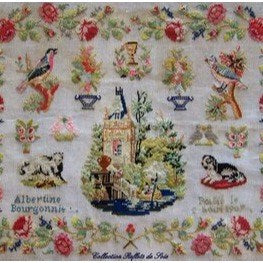 Albertine Bourgonnie 1907 Cross Stitch Chart by Reflets de Soie