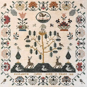 Elizabeth Jones Sampler by La D Da