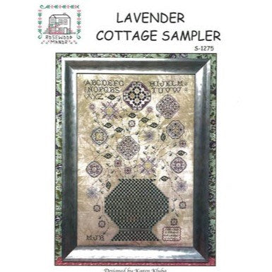 Lavender Cottage Sampler Cross Stitch Chart by Rosewood Manor