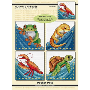 Pocket Pets Cross Stitch Chart by Country Threads