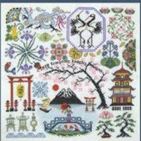 Quakers in Japan by Tempting Tangles Designs