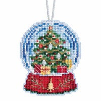 Mill Hill Snow Globe Charmed Ornament Kits