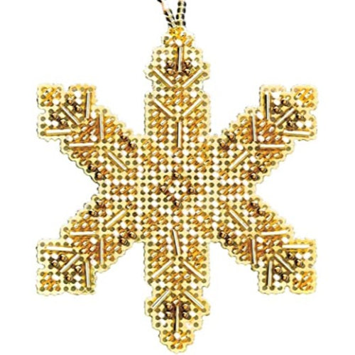 Victorian Snowflake Beaded Ornament MH21-2014 by Mill Hill