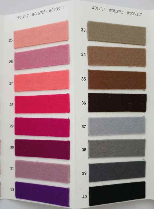Wool Felt by Hollandfelt