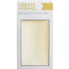 14CT Aida Pre-Cut Ecru 36 x 45cm