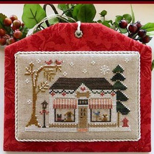 Pet Store Hometown Holiday Cross Stitch Chart by Little House Needleworks