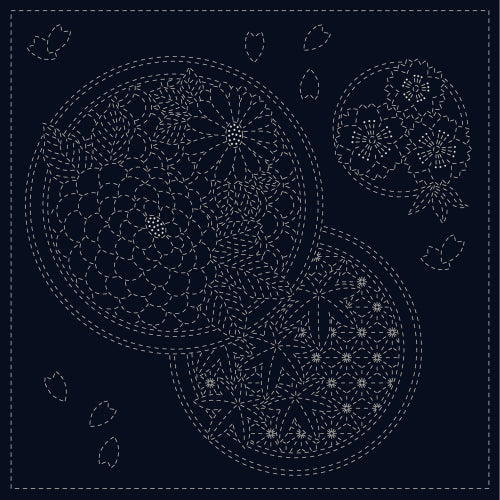 Sashiko Cloth Seasons by Hitomi Fujita