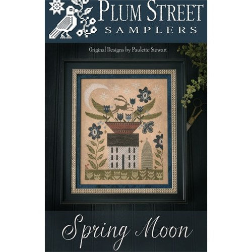 Spring Moon Cross Stitch Chart by Plum Street Samplers