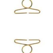Bell Pull Ends Mini Brass 16cm