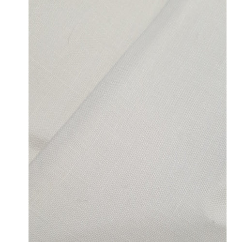 40CT Weddigen Linen ART 180 Per Metre White 185cm wide