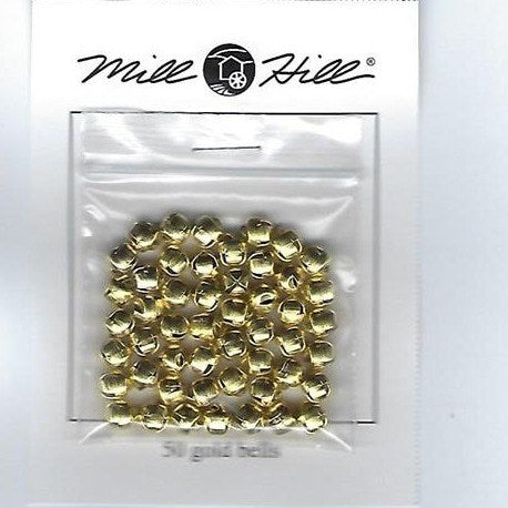 Mill Hill Bells Pack of 50 Gold Bells