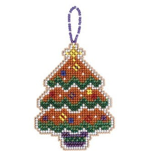 Gingerbread Tree 2021 Ornament Kit by Mill Hill