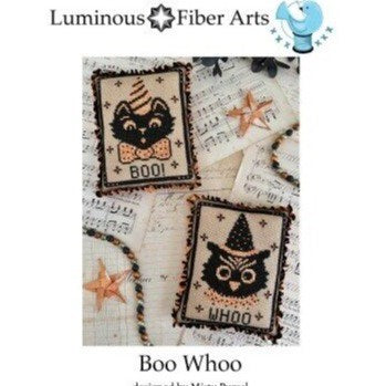 Boo Whoo Cross Stitch Chart  by Luminous Fiber Arts