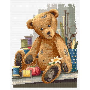 Thread Bear Cross Stitch Chart by Country Threads