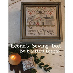 Leonie's Sewing Box Cross Stitch Chart by Blackbird Designs