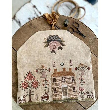 Sarah's Sewing Bag Cross Stitch Chart by Stacy Nash Primitives