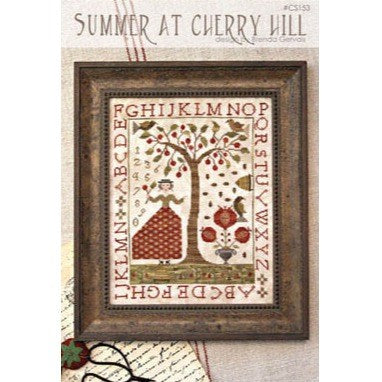 Summer at Cherry Hill Cross Stitch Chart by Brenda Gervais