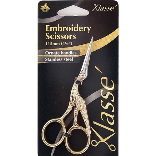 Klasse Scissors Stork Embroidery 4.5