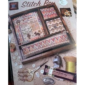 Shadow Box for  Stitch/ Christmas/Garden Designs by Jeanette Douglas Designs