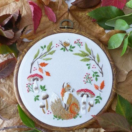 Autumn Fox by Tamar Nahir-Yanai
