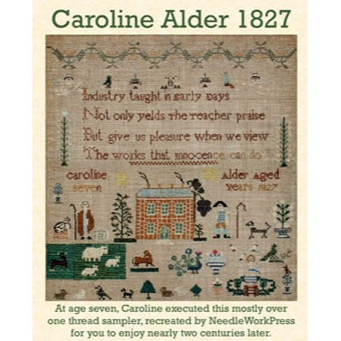 Caroline Alder 1827 Cross Stitch Chart by NeedleWork Press