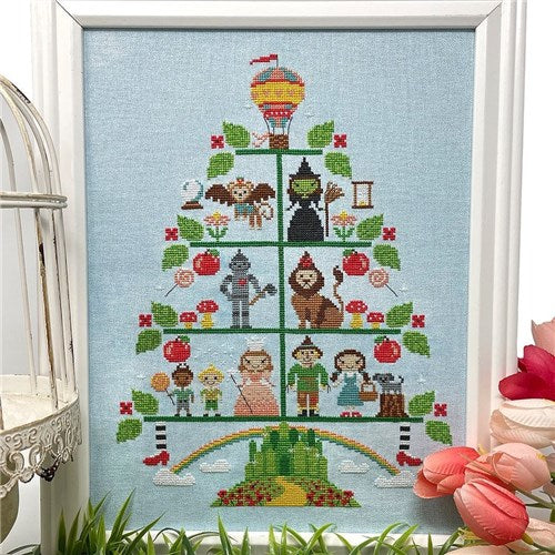 The Wizard of Oz Tree Cross Stitch Chart by Tiny Modernist