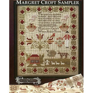 Margret Croft Sampler Cross Stitch Chart by Needlework Press